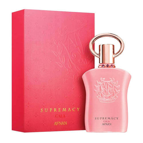 Supremacy Gala by Afnan – Oriental Floral Women's Eau de Parfum | Pear Blossom, Gardenia & Vanilla | 3.0 oz EDP