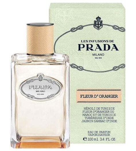Prada Infusion de Fleur d'Oranger by Prada – Fresh Floral Women's Eau de Parfum | Orange Blossom, Neroli & Jasmine | 3.4 oz EDP