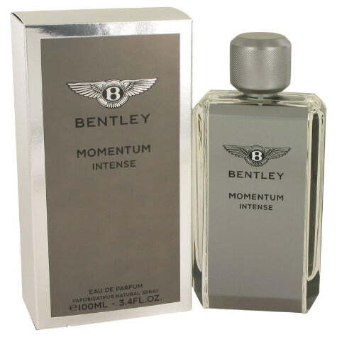 Bentley Momentum Intense by Bentley – Woody Aromatic Men's Eau de Parfum | Bergamot, Lavender & Sandalwood | 3.4 oz EDP