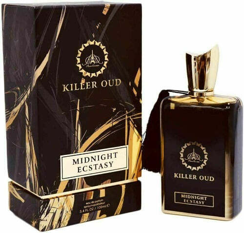 Paris Corner Killer Oud Midnight Ecstasy by Paris Corner – Mysterious Oud Unisex Eau de Parfum | Black Pepper, Rose & Sandalwood | 3.4 oz EDP