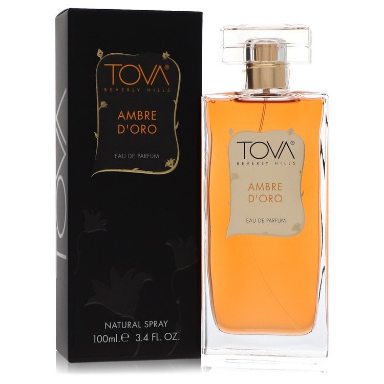 Ambre D'Oro by Tova Beverly Hills – Floral Oriental Women's Eau de Parfum | Peony, Iris & Sandalwood | 3.4 oz EDP