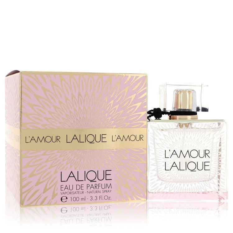 Lalique L'Amour by Lalique – Sensuous Floral Women's Eau de Parfum | Neroli, Rose & Tuberose | 3.3 oz EDP