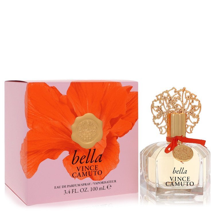 Vince Camuto Bella by Vince Camuto – Dreamy Floral Women's Eau de Parfum | Peony, Jasmine & Sandalwood | 3.4 oz EDP