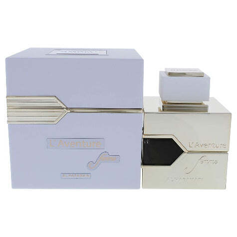 Al Haramain L’Aventure Femme – Fruity Floral Women's Eau de Parfum | Bergamot, Jasmine & Patchouli | 3.3 oz EDP
