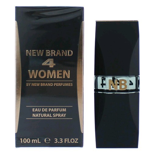 New Brand 4 Women – Soft Floral Women's Eau de Parfum | Fresh & Feminine Scent | 3.3 oz EDP