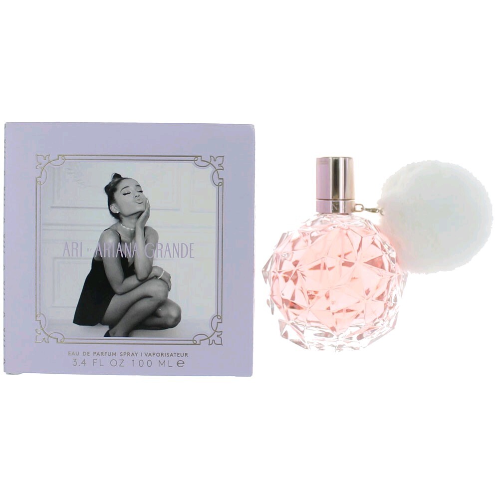 Ari by Ariana Grande – Sweet Floral Women's Eau de Parfum | Pear, Rose & Marshmallow | 3.4 oz EDP
