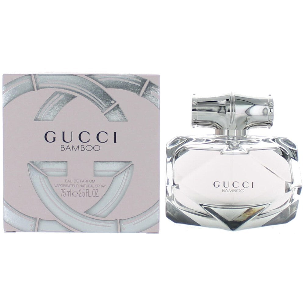 Gucci Bamboo by Gucci – Elegant Floral Women's Eau de Parfum | Casablanca Lily, Ylang-Ylang & Sandalwood | 2.5 oz EDP