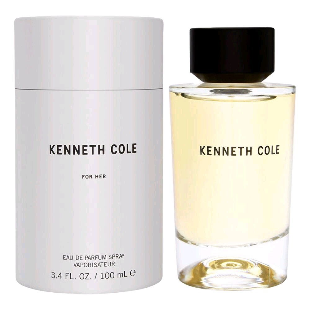 Kenneth Cole For Her by Kenneth Cole – Woodsy Floral Women's Eau de Parfum | Floral, Musk & Warm Woods | 3.4 oz EDP